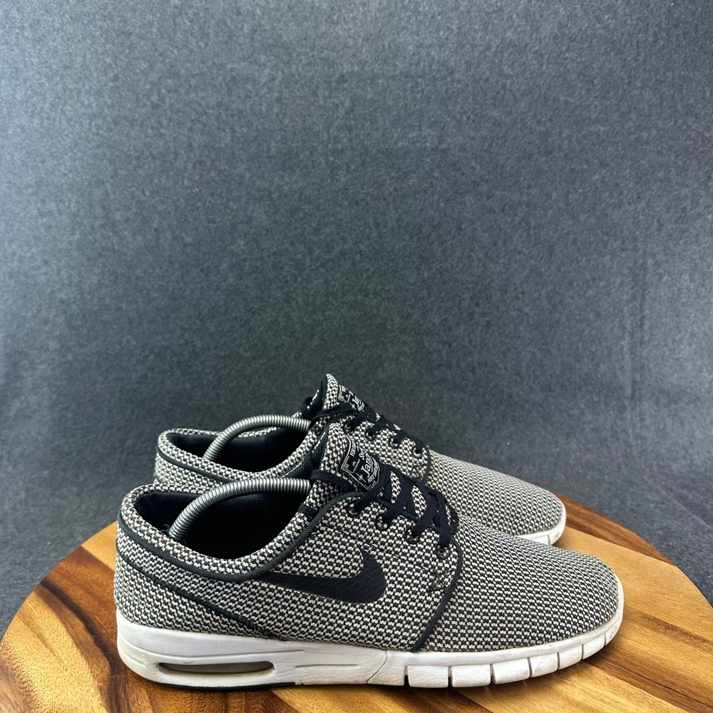 Nike Stefan Janoski Max Men's Size 11 Gray White Sneakers Shoes 631303-005